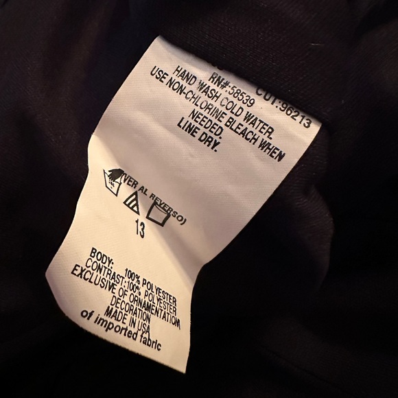 Black dress with rhinestones - Picture 4 of 4